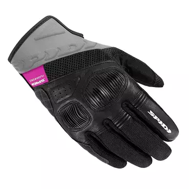 Spidi Flash-r Evo 2 Lady мотоперчатки Black Fuchsia Розовый