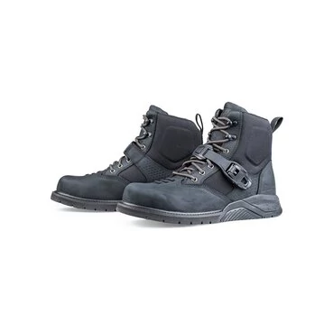 Icon SD6 WP CE Black (Super Duty) мотоботы черные