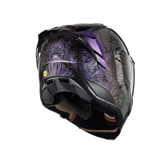 Icon UltraFlite Opal Mandala Purple мотошлем фиолетовый