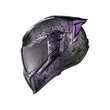 Icon UltraFlite Opal Mandala Purple мотошлем фиолетовый