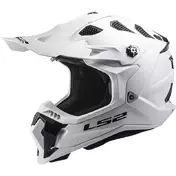 Ls2 Mx700 Subverter Evo 2 Solid Мотошлем White Белый