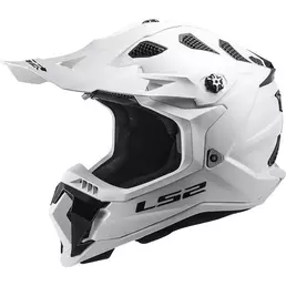 Ls2 Mx700 Subverter Evo 2 Solid Мотошлем White Белый