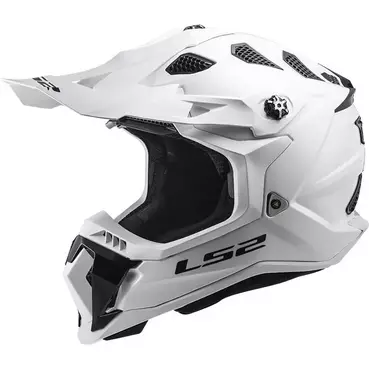 Ls2 Mx700 Subverter Evo 2 Solid Мотошлем White Белый