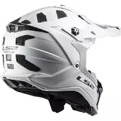 Ls2 Mx700 Subverter Evo 2 Solid Мотошлем White Белый