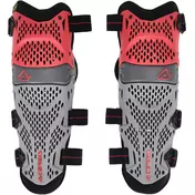 Acerbis Impact Pro Motocross Enduro Knee Brace Red Grey