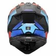 Шлем LS2 MX702 PIONEER II BLOCK черный красный синий (размер: s)