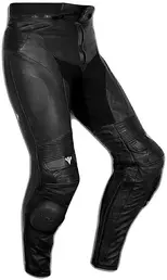Custom Motorcycle мотоштаны Genuine Leather A-Pro Mixer Black