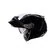 Icon Threshold Dark мотошлем модуляр черный матовый