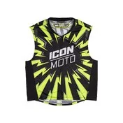 Icon Mil-Spec 3 Hi-Viz светоотражающий мотожилет желтый