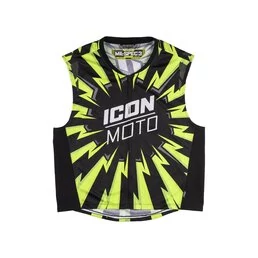 Icon Mil-Spec 3 Hi-Viz светоотражающий мотожилет желтый
