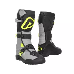 Acerbis X-team 2.0 мотоботинки Black Yellow Fluo Желтый