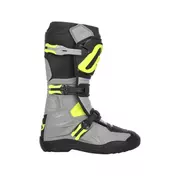 Acerbis X-team 2.0 мотоботинки Black Yellow Fluo Желтый