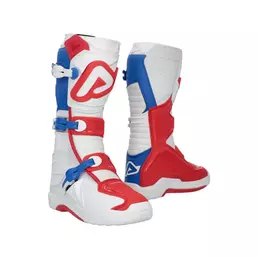 Acerbis X-team 2.0 мотоботинки Red Blue Красный