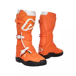 Acerbis X-team 2.0 мотоботинки Orange White Оранжевый