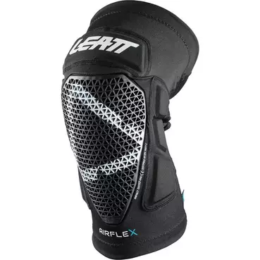 Leatt AirFlex Pro Cross Enduro Motorcycle Knee Pads Black