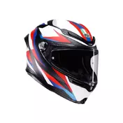 Agv K6 S E2206 Timewarp Мотошлем Black Matt Red Blue Синий