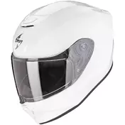Scorpion EXO-JNR SOLID White Full Face Child Motorcycle Мотошлем