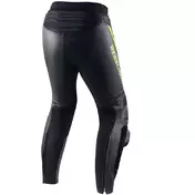 Rebelhorn FIGHTER Motorcycle Leather мотоштаны Black Fluo Yellow