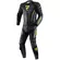 Rebelhorn FIGHTER Motorcycle Leather мотоштаны Black Fluo Yellow