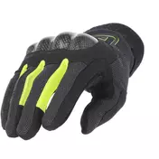 Acerbis CE RAMSEY MY VENTED PRO Motorcycle мотоперчатки Black Yellow