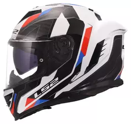 FF818 Storm III Sporty White, Blue, Red
