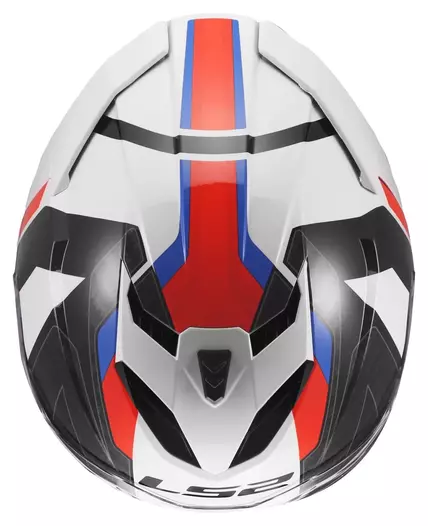 FF818 Storm III Sporty White, Blue, Red