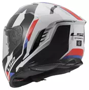 FF818 Storm III Sporty White, Blue, Red