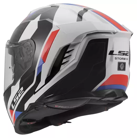 FF818 Storm III Sporty White, Blue, Red