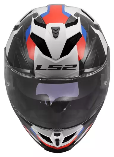 FF818 Storm III Sporty White, Blue, Red