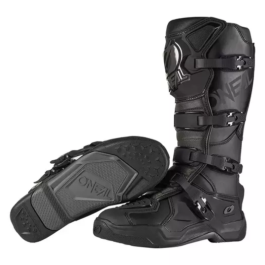 O Neal 3srs Mx мотоботинки Black Charcoal Черный