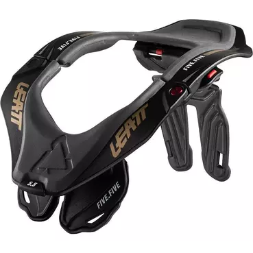 Leatt 5.5 NECK BRACE Stealth Moto Cross MTB Collar