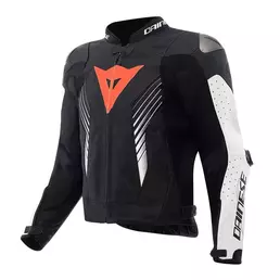 Dainese Super Speed 5 Perforated мотокуртка White Red Белый
