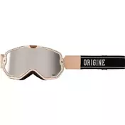 Vintage Motorcycle маска Mask Origin FLORENCE Radical Black Silver Mirror Lens