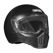 Simpson M30 Мотошлем Black Matt Черный