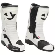 Acerbis Corkscrew Pista White Motorcycle Racing мотоботинки