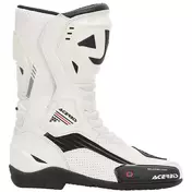 Acerbis Corkscrew Pista White Motorcycle Racing мотоботинки