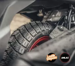 Anlas 90/90-14 SC500 Winter Grip 2 Scooter Kış Lastiği Черный