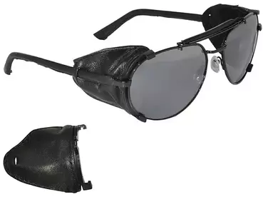 Baruffaldi маска Moto Annapurna Base Black Leather