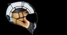 Icon Threshold Dark мотошлем модуляр черный матовый