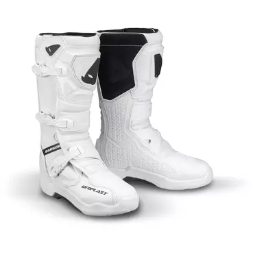 Ufo Gargor White Black Motorcycle Cross мотоботинки