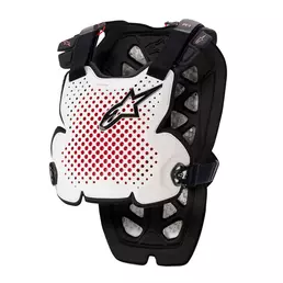 Alpinestars A-1 Pro Chest Protector White Black Red Белый