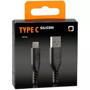 Silicone Cable Usb A > Usb Type C - 150 cm