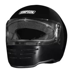Simpson M62 Мотошлем Black Черный