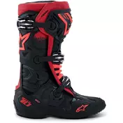 Alpinestars TECH 10 Motocross Enduro мотоботинки Black Red