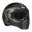 Simpson M30 Carbon Slipline Мотошлем Matt Черный