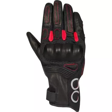 Bering PITTS Motorcycle мотоперчатки Black Red