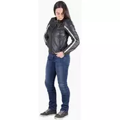 Ixs LD STRIPE Black Leather Woman Motorcycle мотокуртка