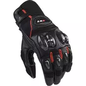Ls2 Spark 2 Leather мотоперчатки Black Red Красный