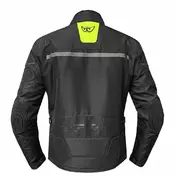Berik 2.0 NJ-223301-EL WP Technical Fabric Motorcycle мотокуртка Black Fluorescent Yellow