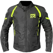 Berik 2.0 NJ-223301-EL WP Technical Fabric Motorcycle мотокуртка Black Fluorescent Yellow